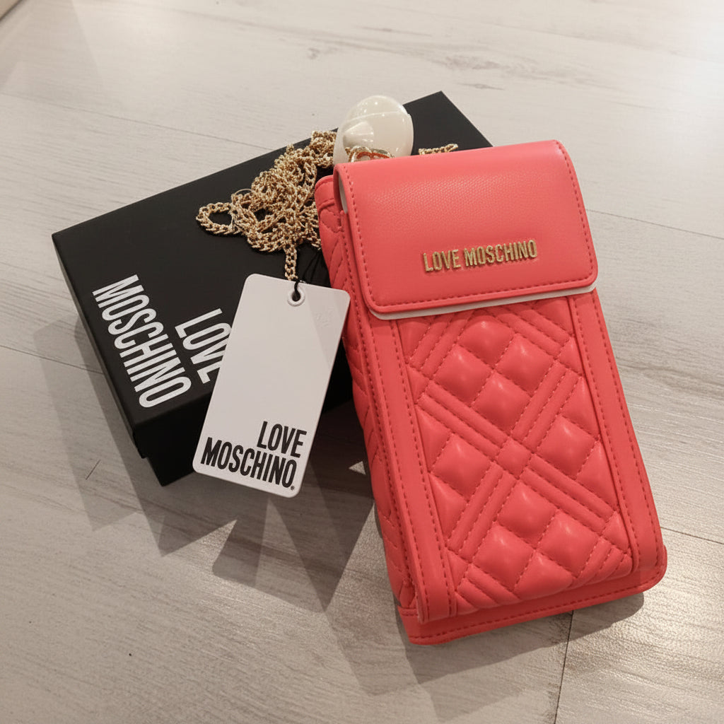 PORTAFOGLIO - PORTACELLULARE - LOVE MOSCHINO