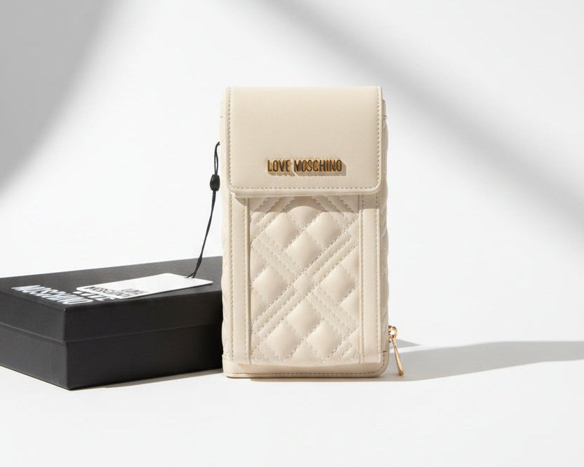 PORTAFOGLIO - PORTACELLULARE - LOVE MOSCHINO